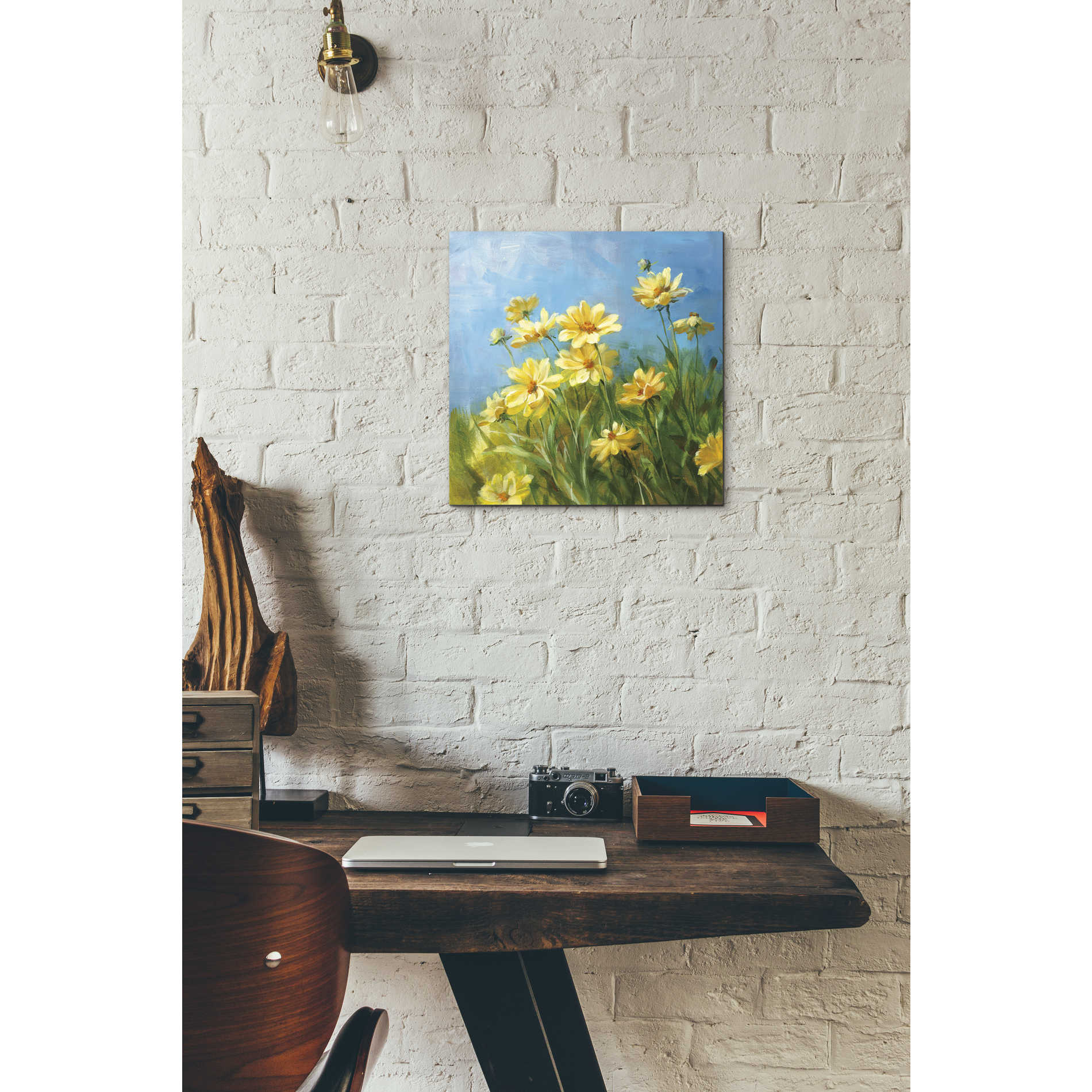 'Summer Field I' by Danhui Nai, Canvas Wall Art,12 x 12