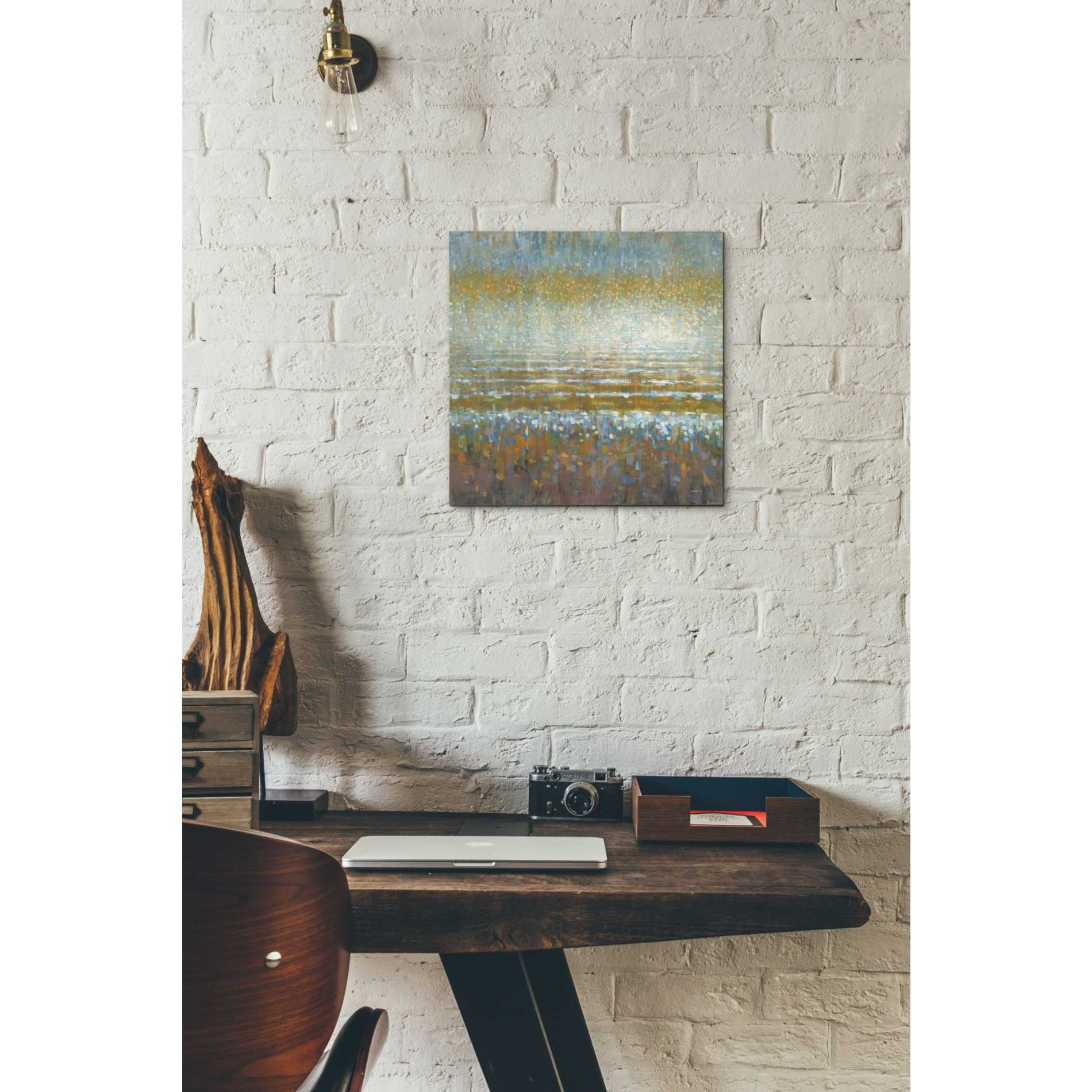 'Rains Over the Lake Light' by Danhui Nai, Canvas Wall Art,12 x 12