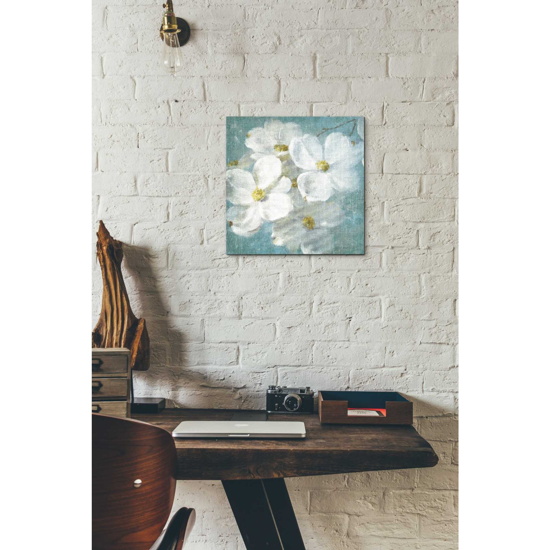 'Indiness Blossom Square Vintage II' by Danhui Nai, Canvas Wall Art,12 x 12