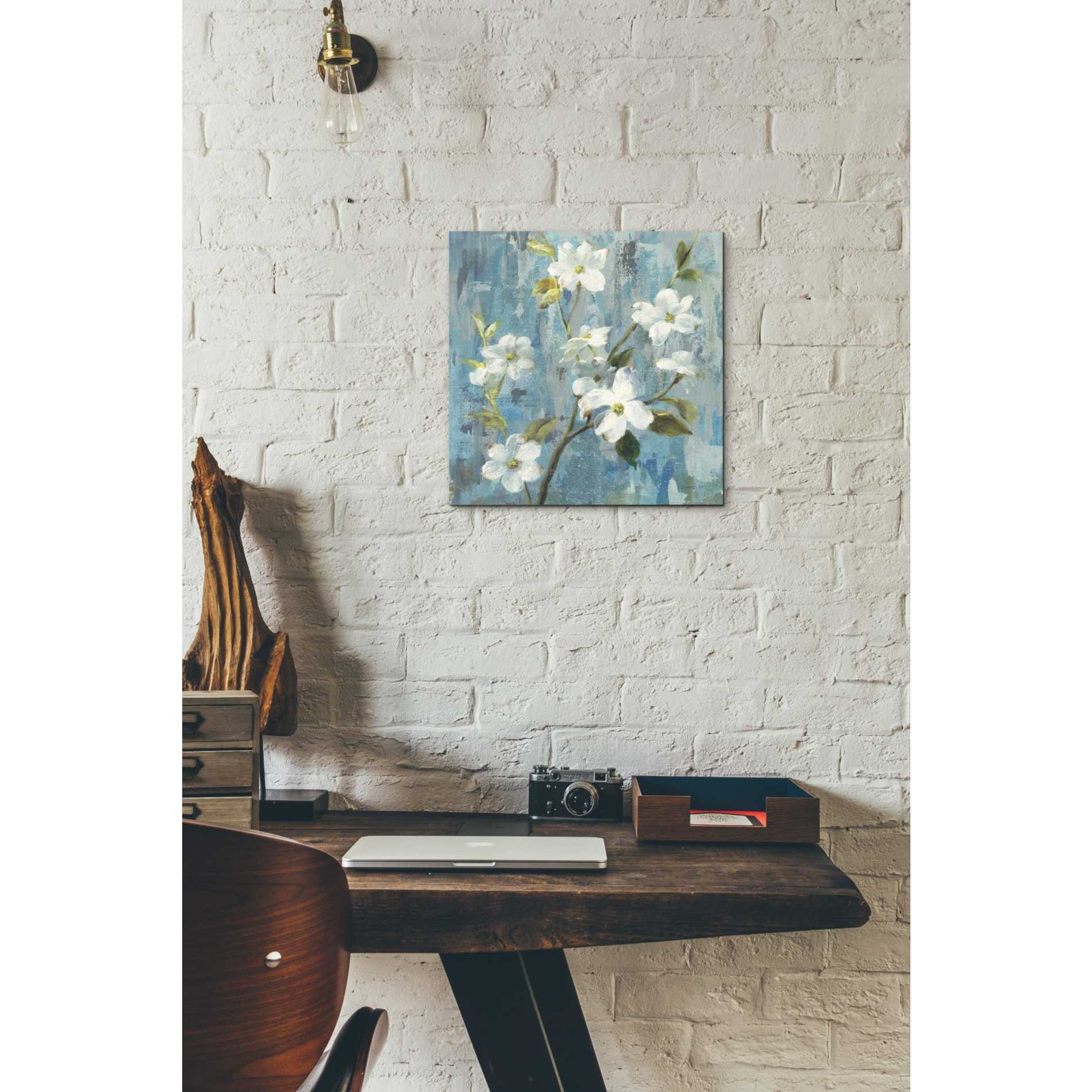 "Graceful Magnolia I" by Danhui Nai, Giclee Canvas Wall Art,12 x 12