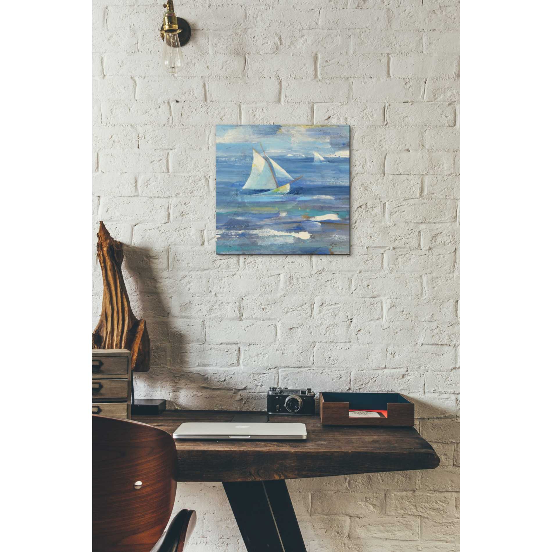 'Ocean Sail V.2 Sq' by Albena Hristova, Canvas Wall Art,12 x 12