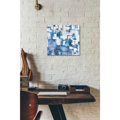 Image of 'In Blue A Maze' by Melissa Averinos, Canvas Wall Art,12 x 12