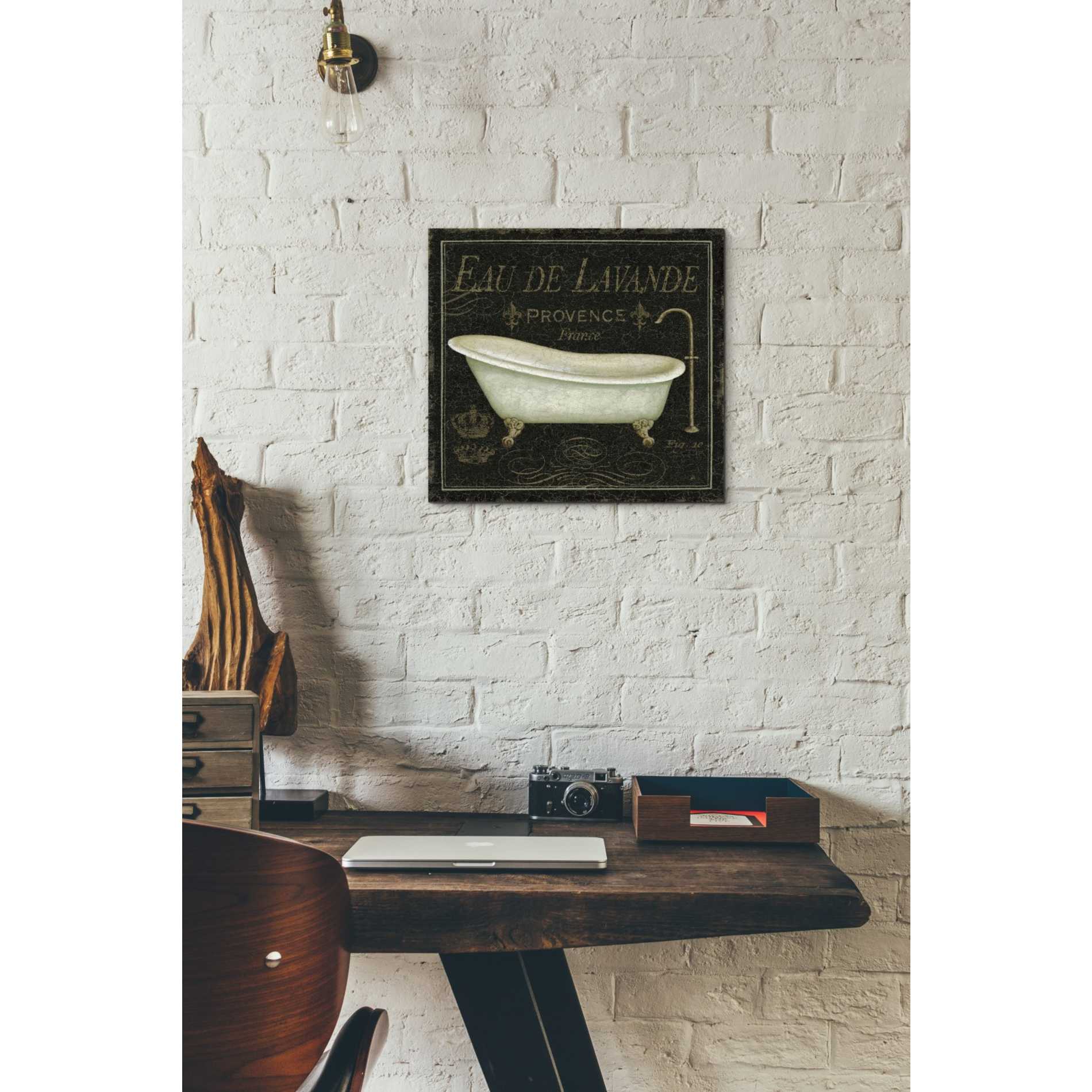 'Bain de Luxe I' by Daphne Brissonet, Canvas Wall Art,12 x 12