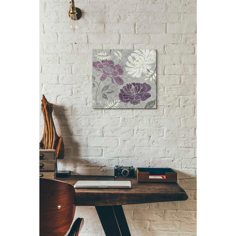 Image of 'Morning Tones Purple I' by Daphne Brissonet, Canvas Wall Art,12 x 12