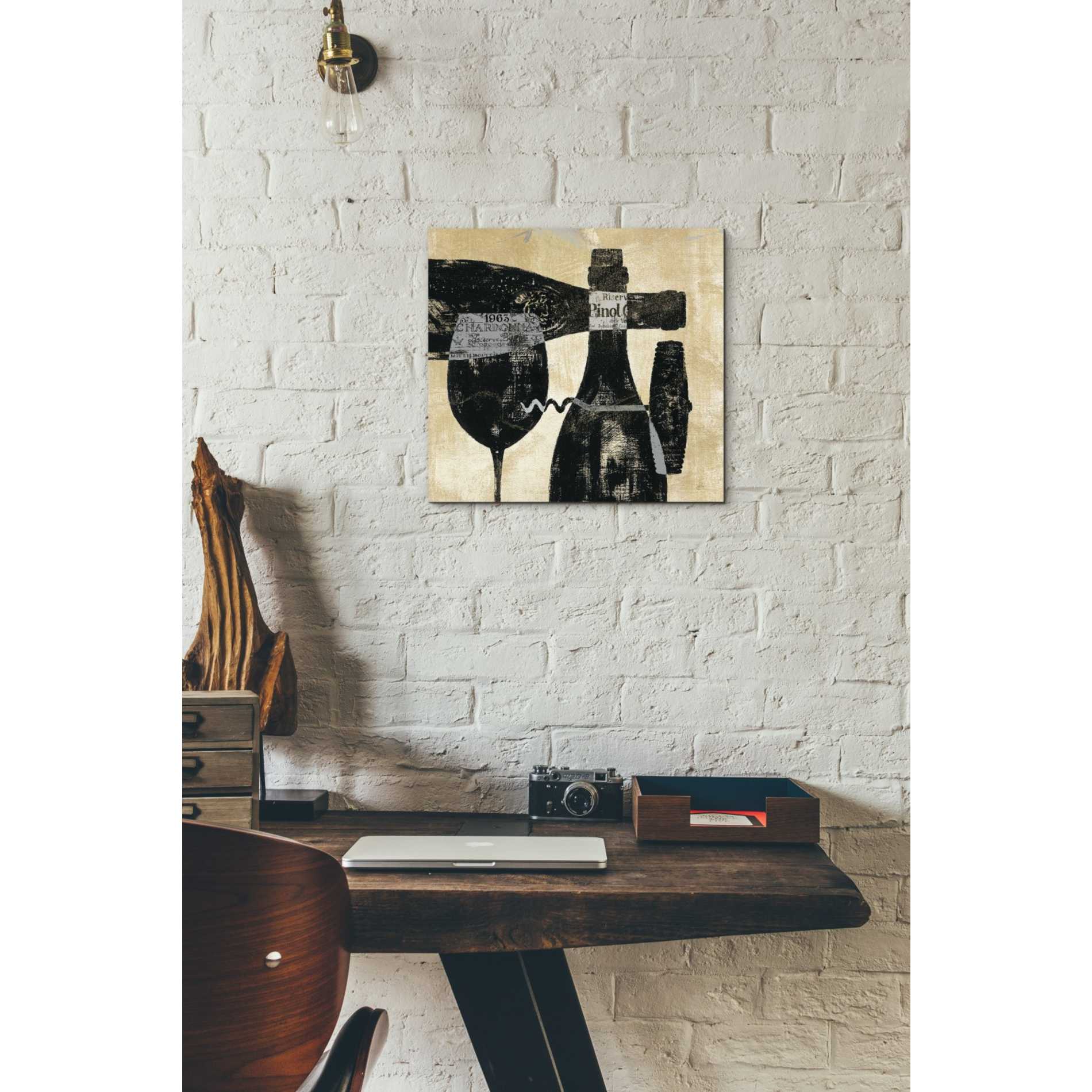 'Wine Selection I' by Daphne Brissonet, Canvas Wall Art,12 x 12