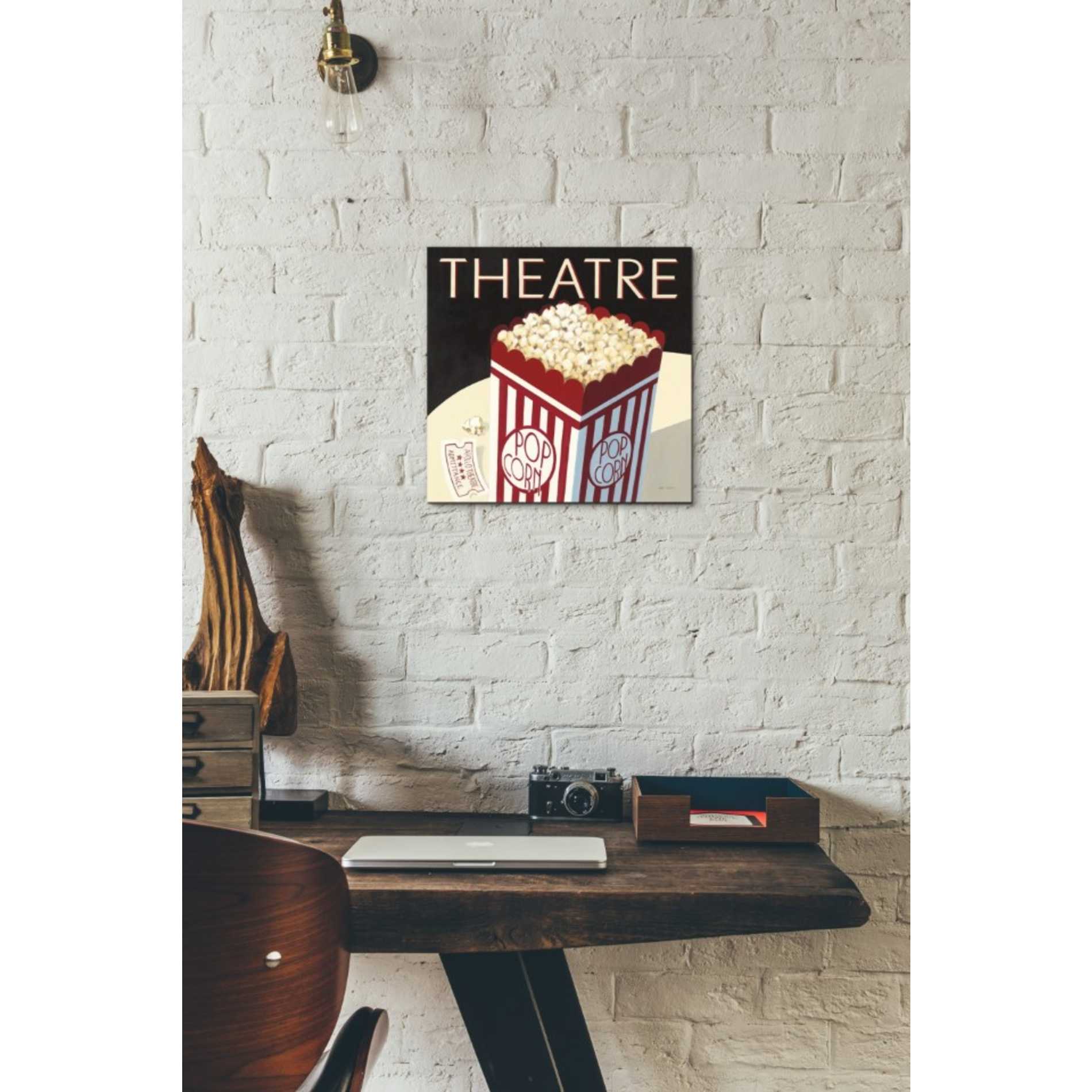 'Theatre' by Marco Fabiano, Canvas Wall Art,12 x 12