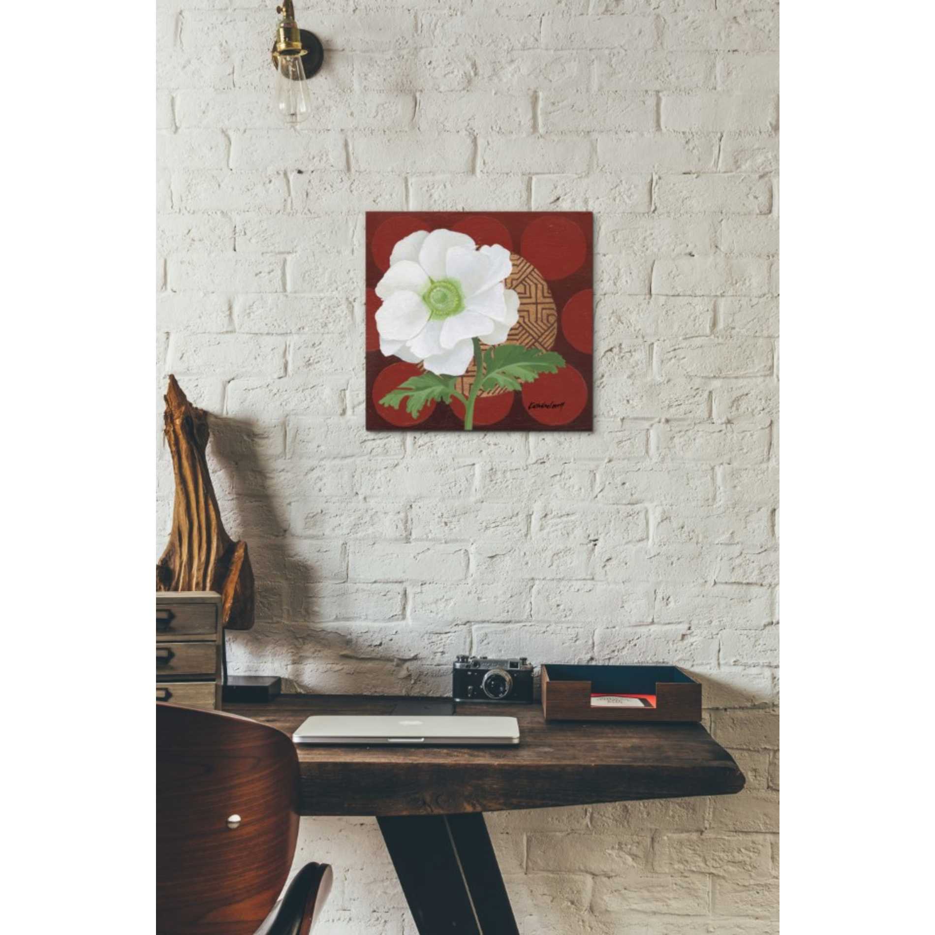 'Morning Anemone' by Kathrine Lovell, Canvas Wall Art,12 x 12