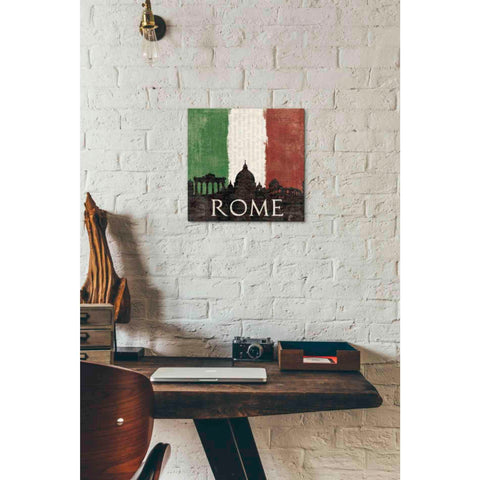 Image of 'Rome' by Moira Hershey, Canvas Wall Art,12 x 12