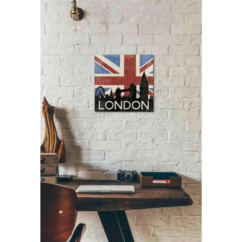 Image of 'London ' by Moira Hershey, Canvas Wall Art,12 x 12