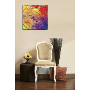 'Earth As Art: A Study in Color' Canvas Wall Art,12 x 12