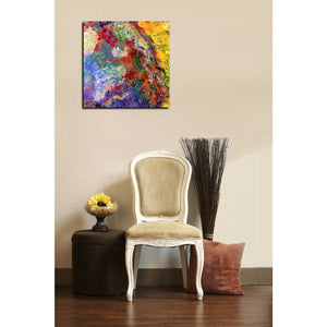 'Earth As Art: Melted Colors' Canvas Wall Art,12 x 12
