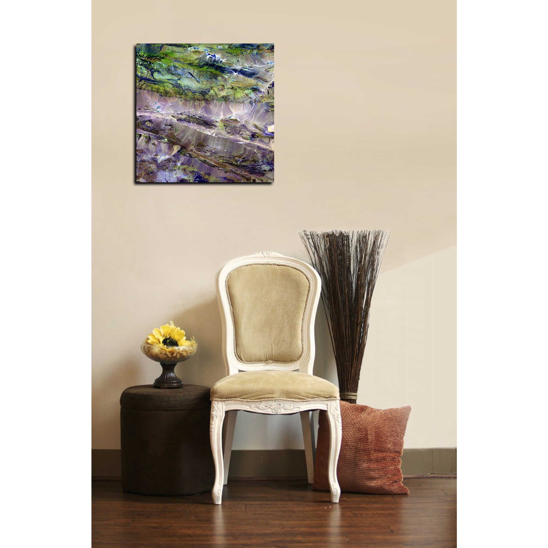 'Earth As Art: Edrengiyn Nuruu' Canvas Wall Art,12 x 12