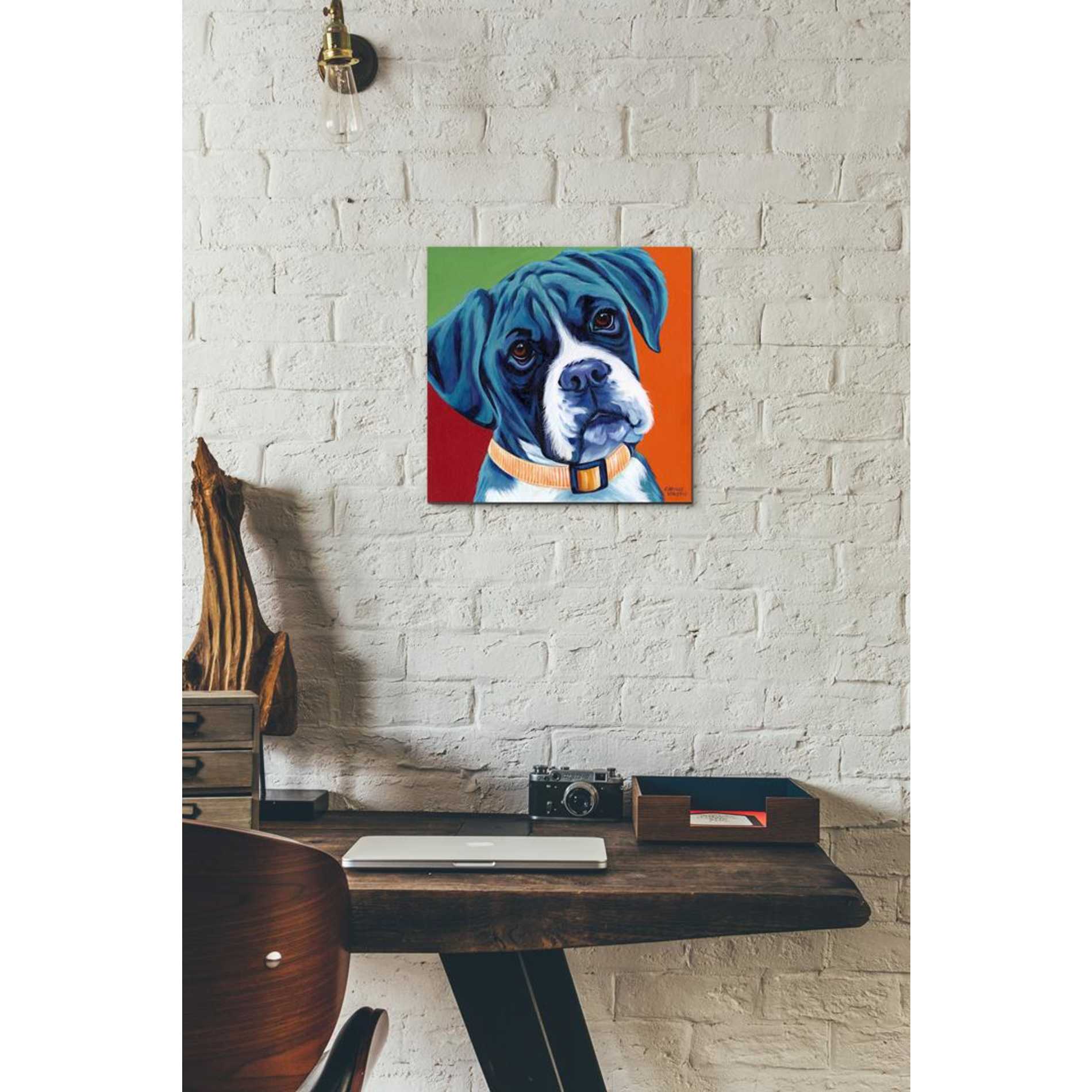 'Cute Pups I' by Carolee Vitaletti Giclee Canvas Wall Art