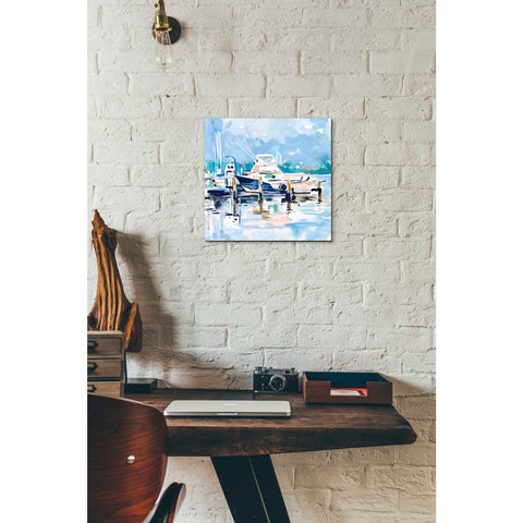 Image of 'Watercolor Marina II' by Emma Scarvey Giclee Canvas Wall Art
