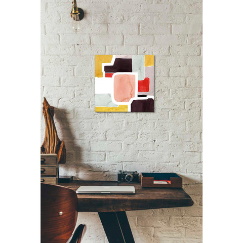 Image of 'Color Blocking II' by Grace Popp Canvas Wall Art,12 x 12