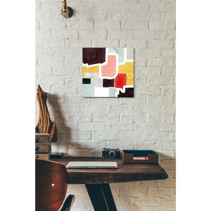 'Color Blocking IV' by Grace Popp Canvas Wall Art,12 x 12