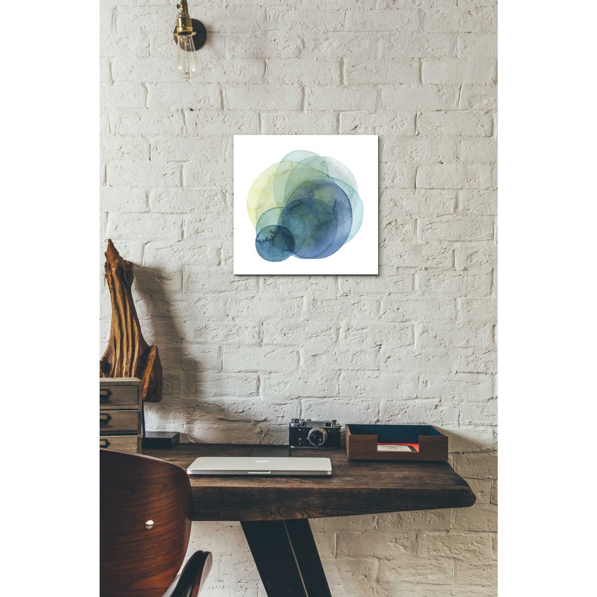 'Evolving Planets IV' by Grace Popp Canvas Wall Art,12 x 12