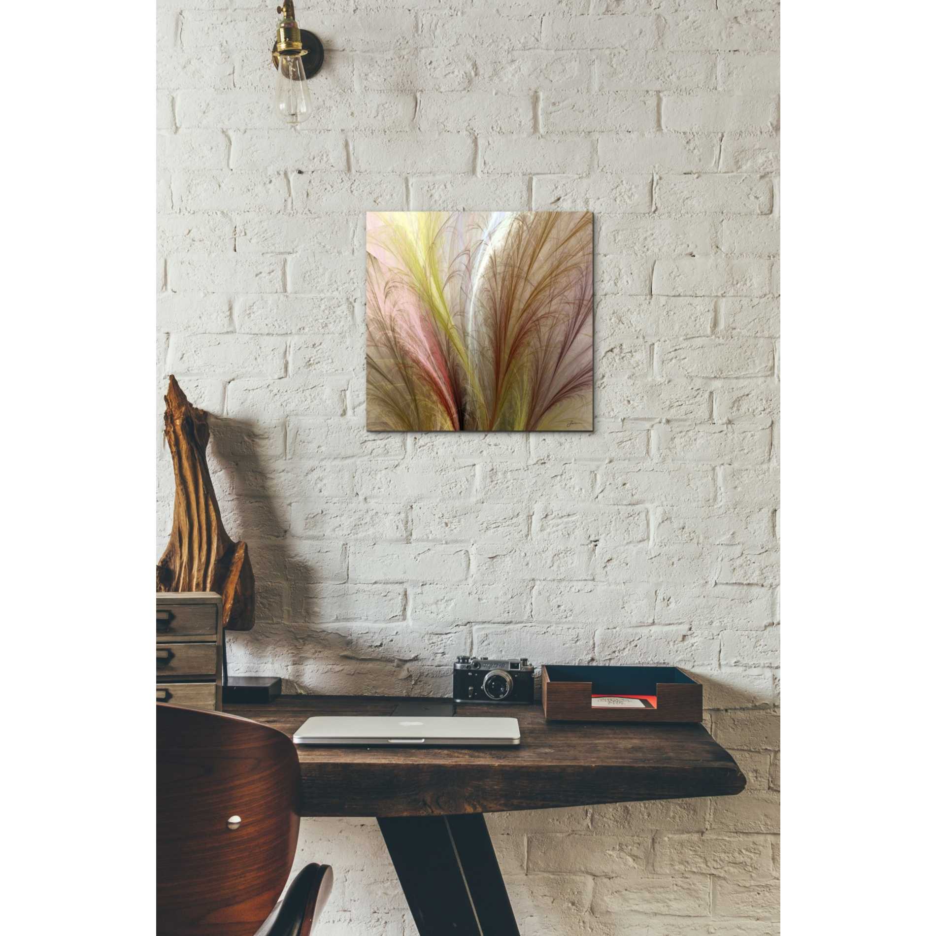 'Fountain Grass II' by James Burghardt Giclee Canvas Wall Art