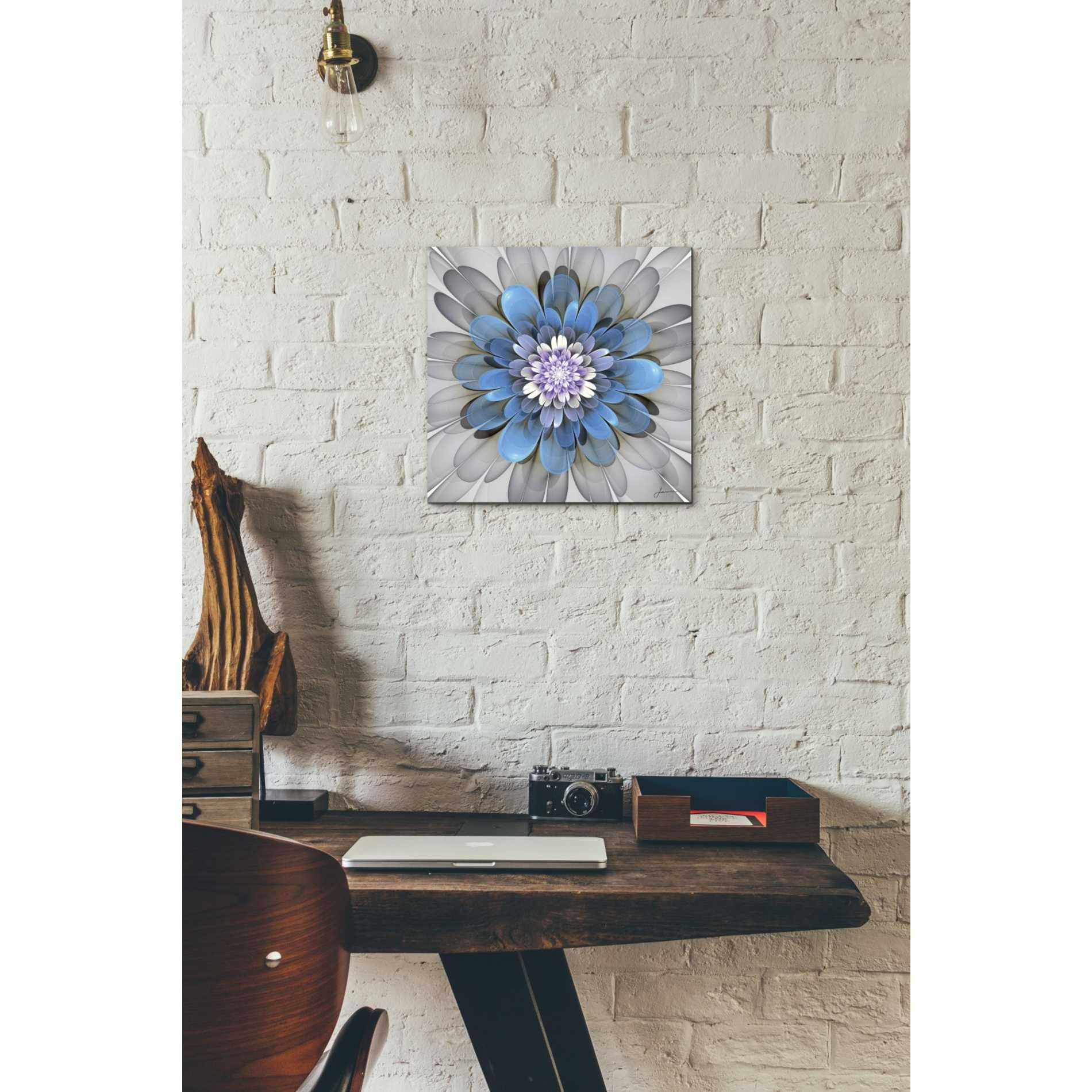 'Fractal Blooms III' by James Burghardt Giclee Canvas Wall Art