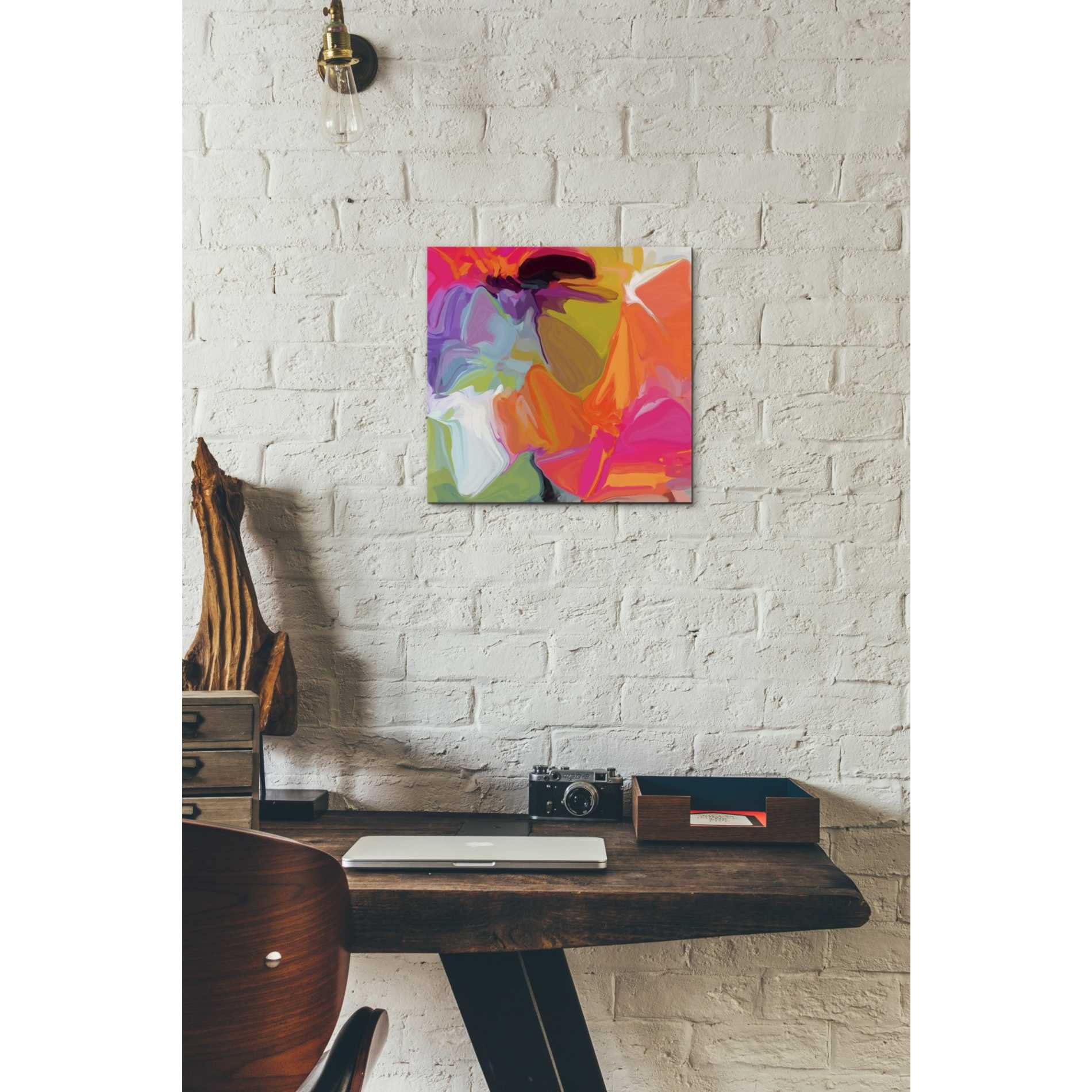 'Color Vibrations 2' by Irena Orlov, Canvas Wall Art,12 x 12