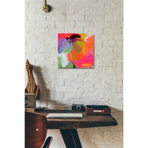 Image of 'Color Vibrations 2' by Irena Orlov, Canvas Wall Art,12 x 12