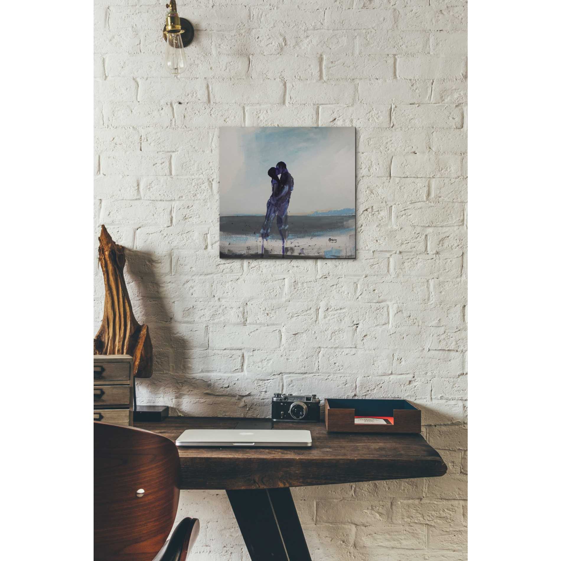 'Before Sunrise' by Oscar Alvarez Pardo, Canvas Wall Art,12 x 12