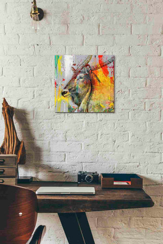 Image of 'Arty Beast 1' by Karen Smith, Canvas Wall Art,12x12