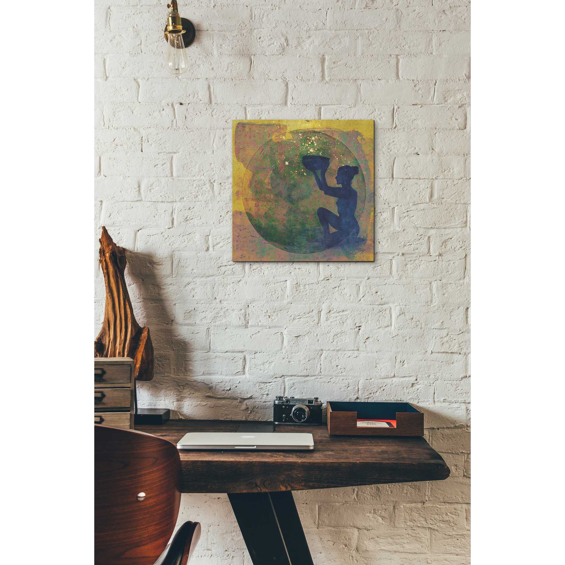 'Vessel of Cosmic Creativity' by Elena Ray Canvas Wall Art,12 x 12