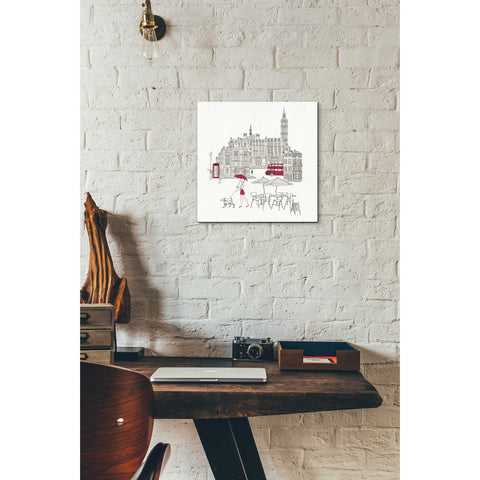 Image of 'World Cafes' by Avery Tillmon, Canvas Wall Art,12 x 12