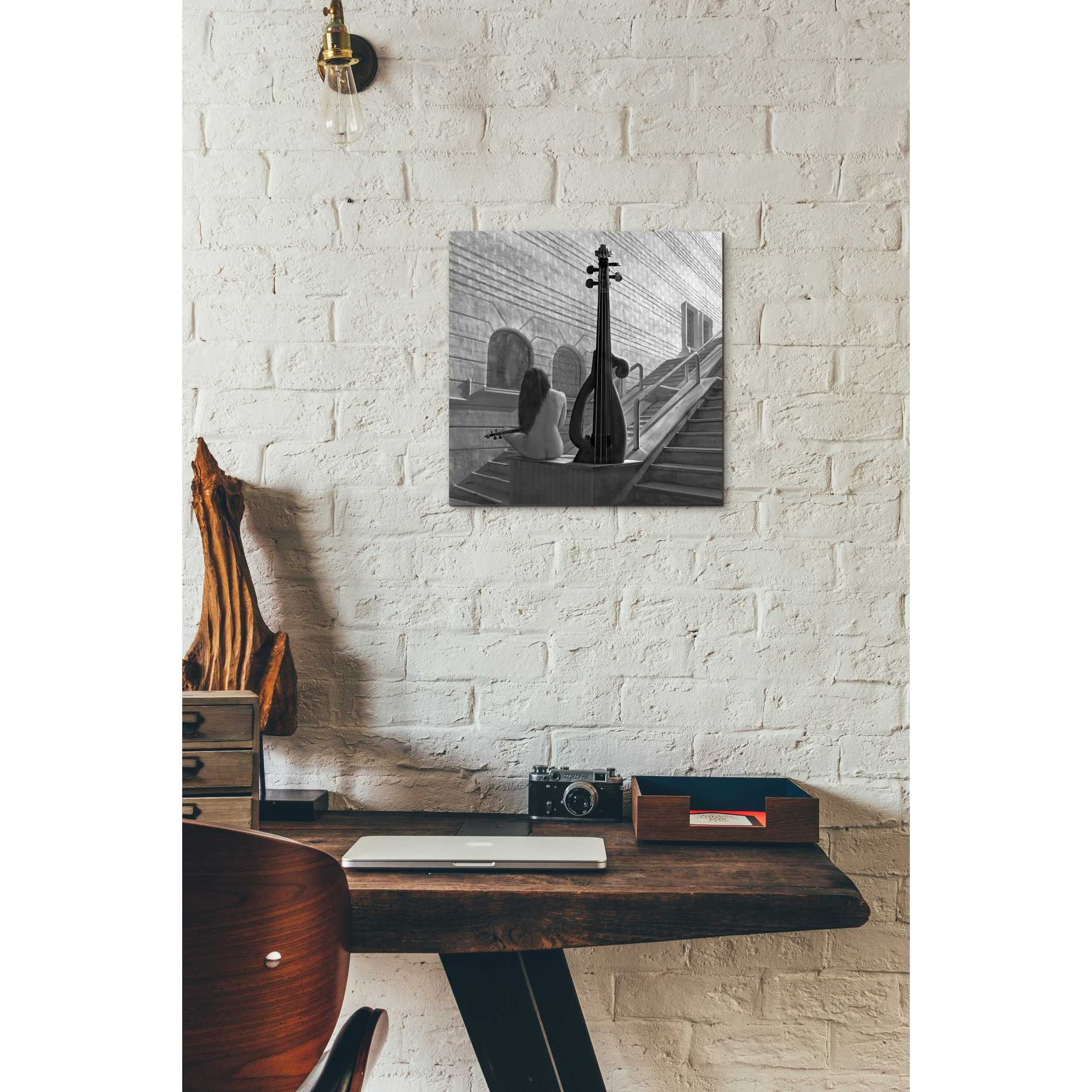 'Violinist' by Dariusz Klimczak, Canvas Wall Art,12 x 12