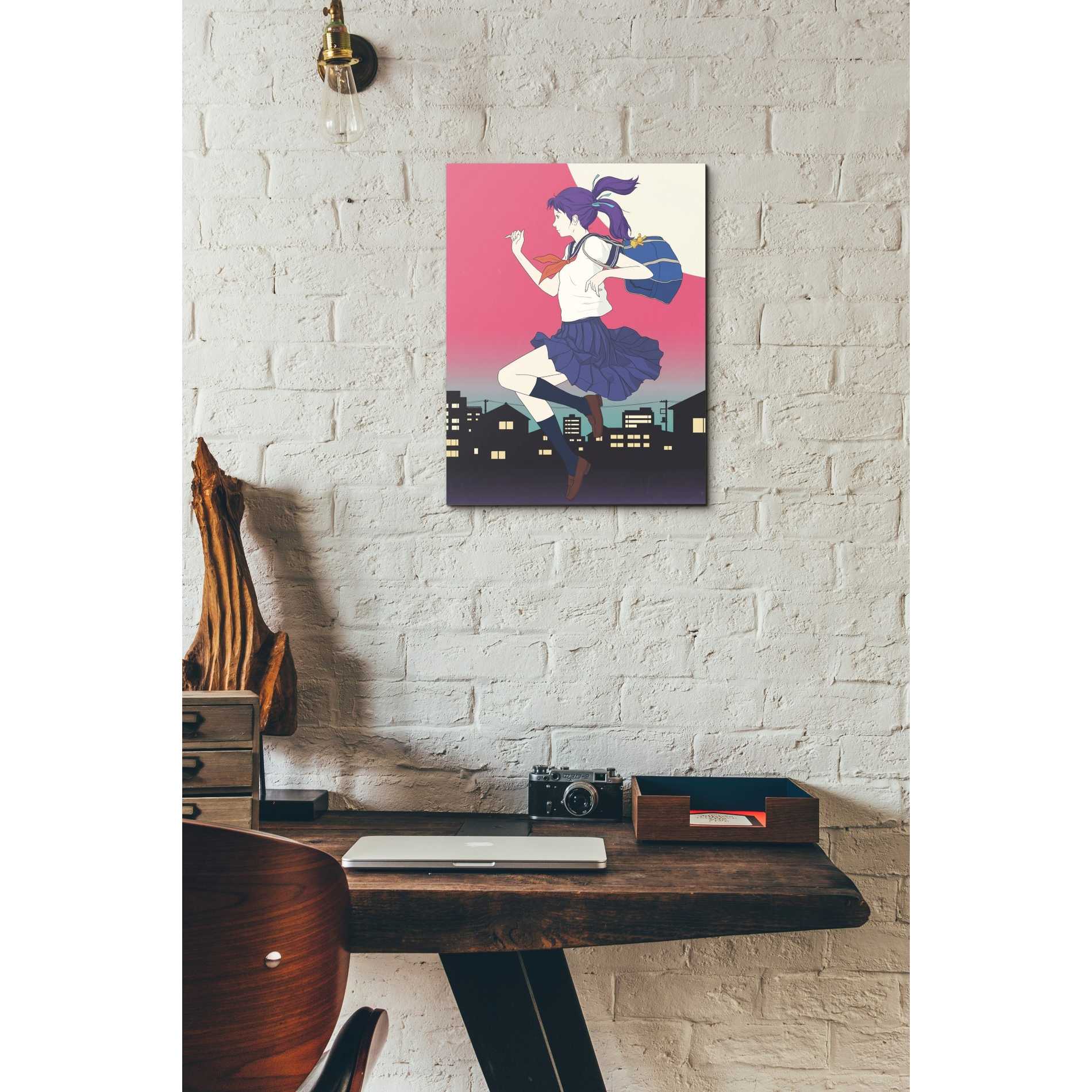 'Machikado Twilight' by Sai Tamiya, Canvas Wall Art,12 x 16