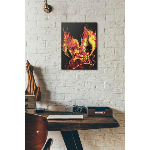 Image of 'Dragon Fire' by Michael StewArt, Canvas Wall Art,12 x 16