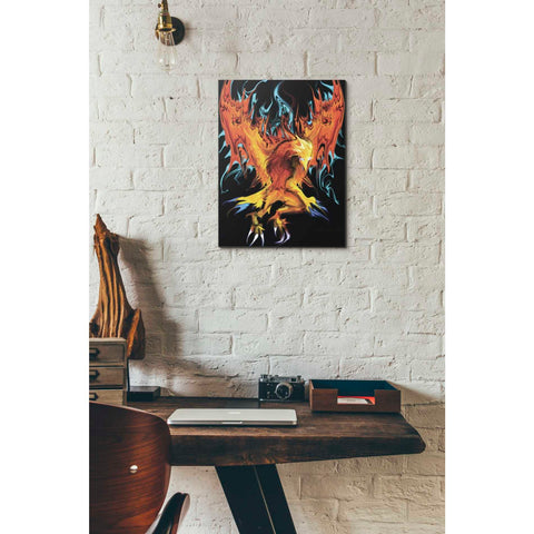Image of 'Fall To Ashes' by Michael StewArt, Canvas Wall Art,12 x 16