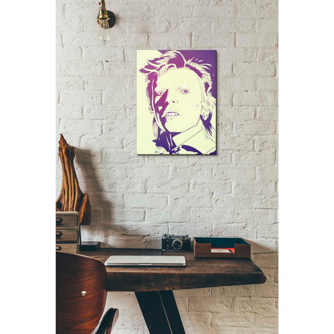 Image of 'David Bowie' by Giuseppe Cristiano, Canvas Wall Art,12 x 16