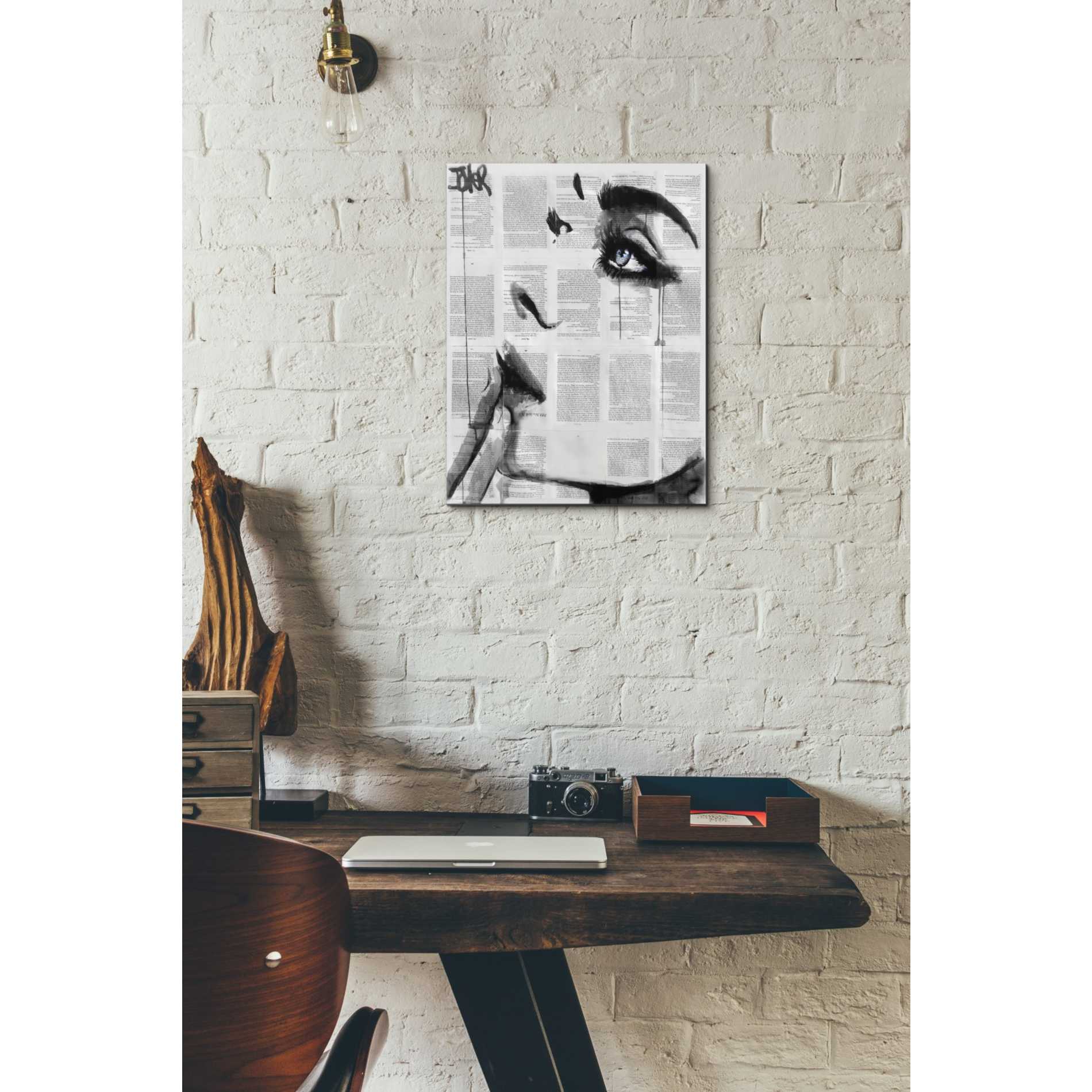 'Never Know' by Loui Jover, Canvas Wall Art,12 x 16