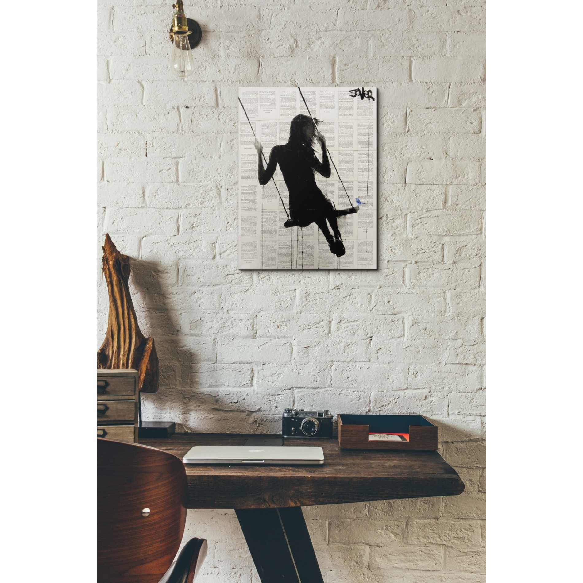 'The Freedom of Sometimes' by Loui Jover, Canvas Wall Art,12 x 16