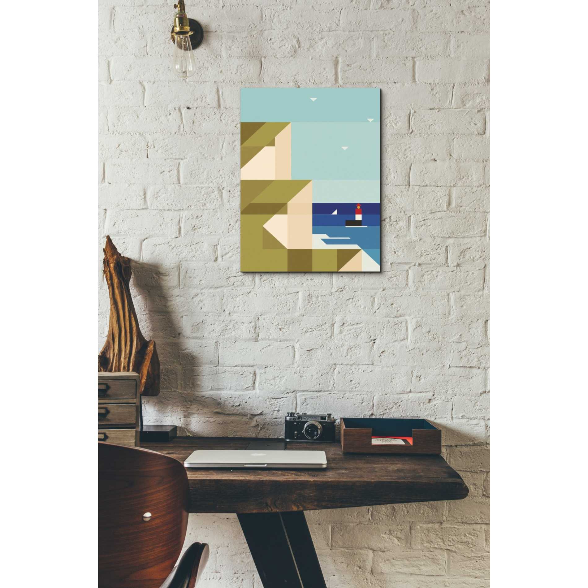 'Cliffs' by Antony Squizzato, Canvas Wall Art,12 x 16