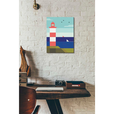 Image of 'Lighthouse' by Antony Squizzato, Canvas Wall Art,12 x 16