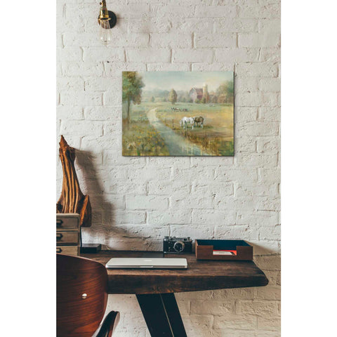 Image of 'Tranquil Farm' by Danhui Nai, Canvas Wall Art,12 x 16