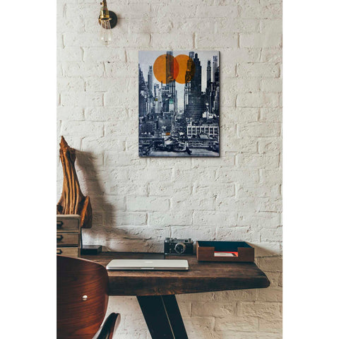 Image of 'NEW YORK SKYLINE 1948' by DB Waterman, Giclee Canvas Wall Art
