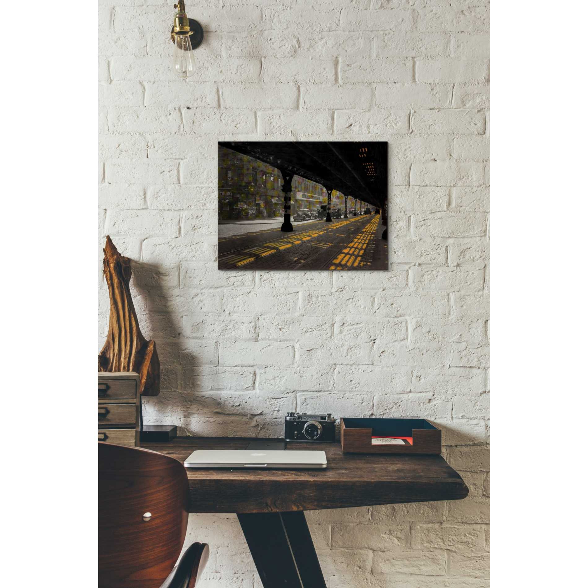'UNDER THE BRIDGE' by DB Waterman, Giclee Canvas Wall Art