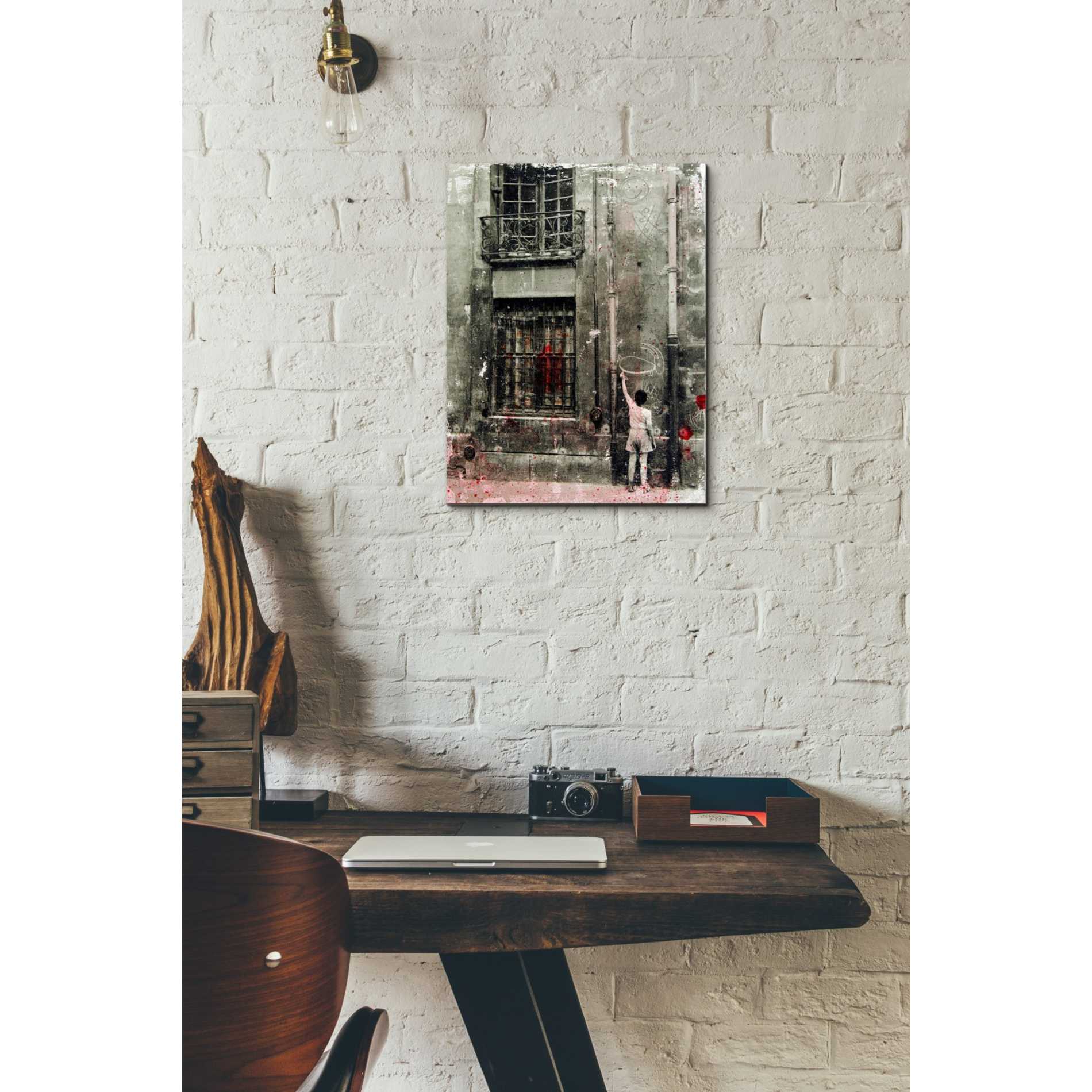 'FIRST GRAFFITI' by DB Waterman, Giclee Canvas Wall Art