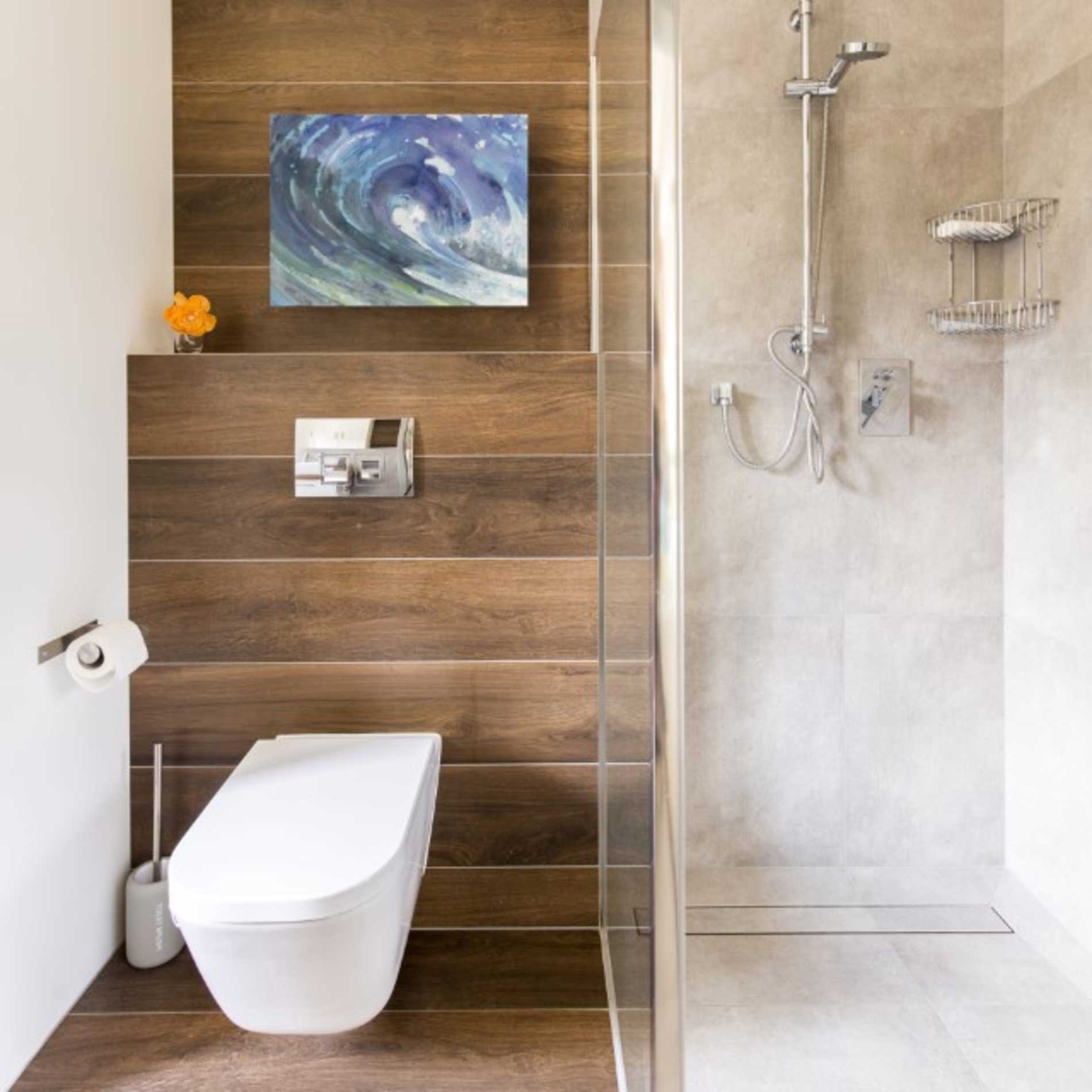 'Curl' by Albena Hristova, Canvas Wall Art,16 x 12