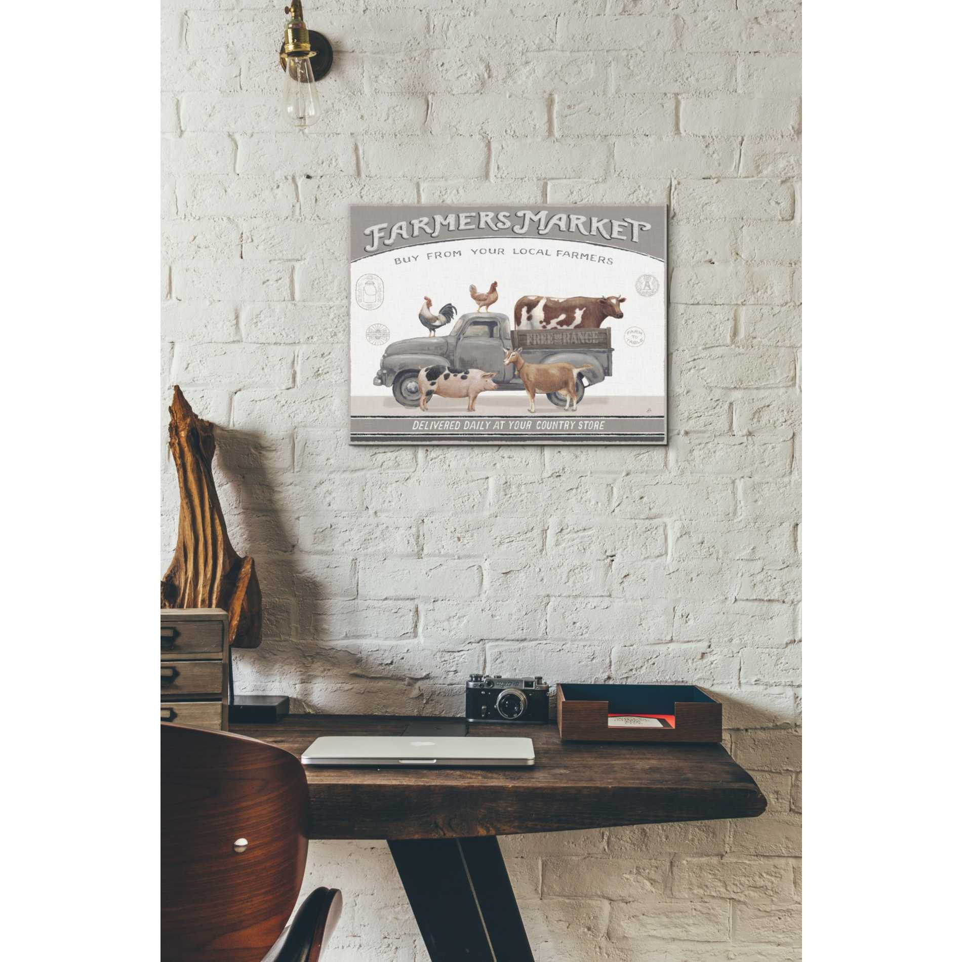 'Vintage Farm I v2' by Daphne Brissonet, Canvas Wall Art,12 x 16