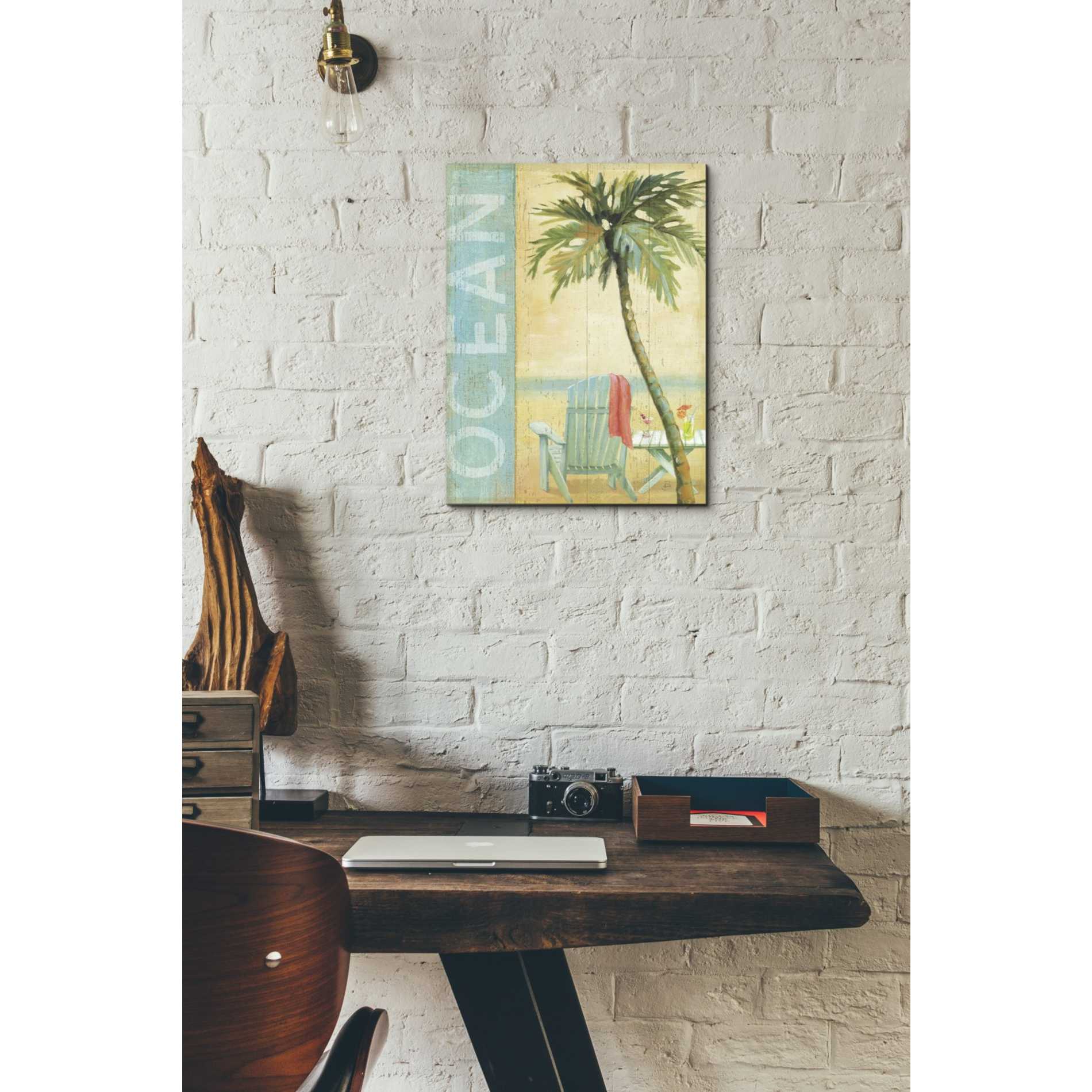 'Ocean Beach II' by Daphne Brissonet, Canvas Wall Art,12 x 16