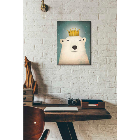 Image of 'Polar King' by Ryan Fowler, Canvas Wall Art,12 x 16