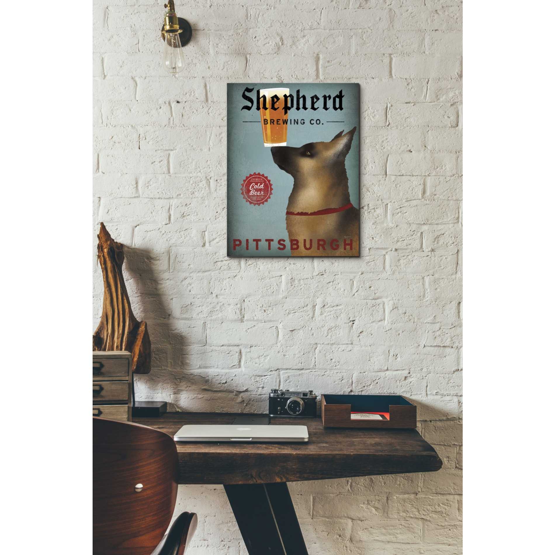 'Shepherd Brewing Co Pittsburgh' by Ryan Fowler, Canvas Wall Art,12 x 16