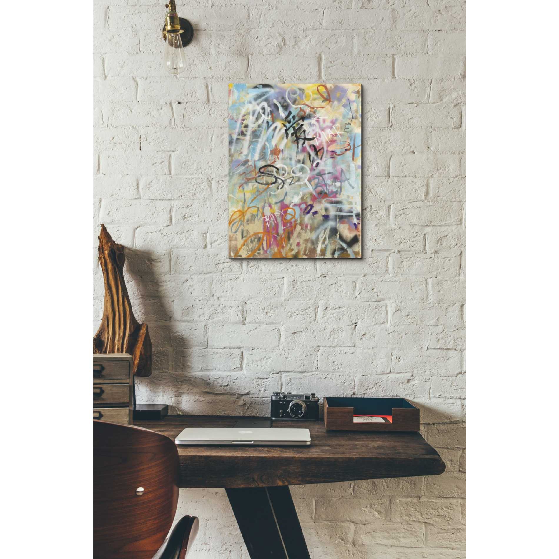 'Graffiti Love' by Danhui Nai, Canvas Wall Art,12 x 16