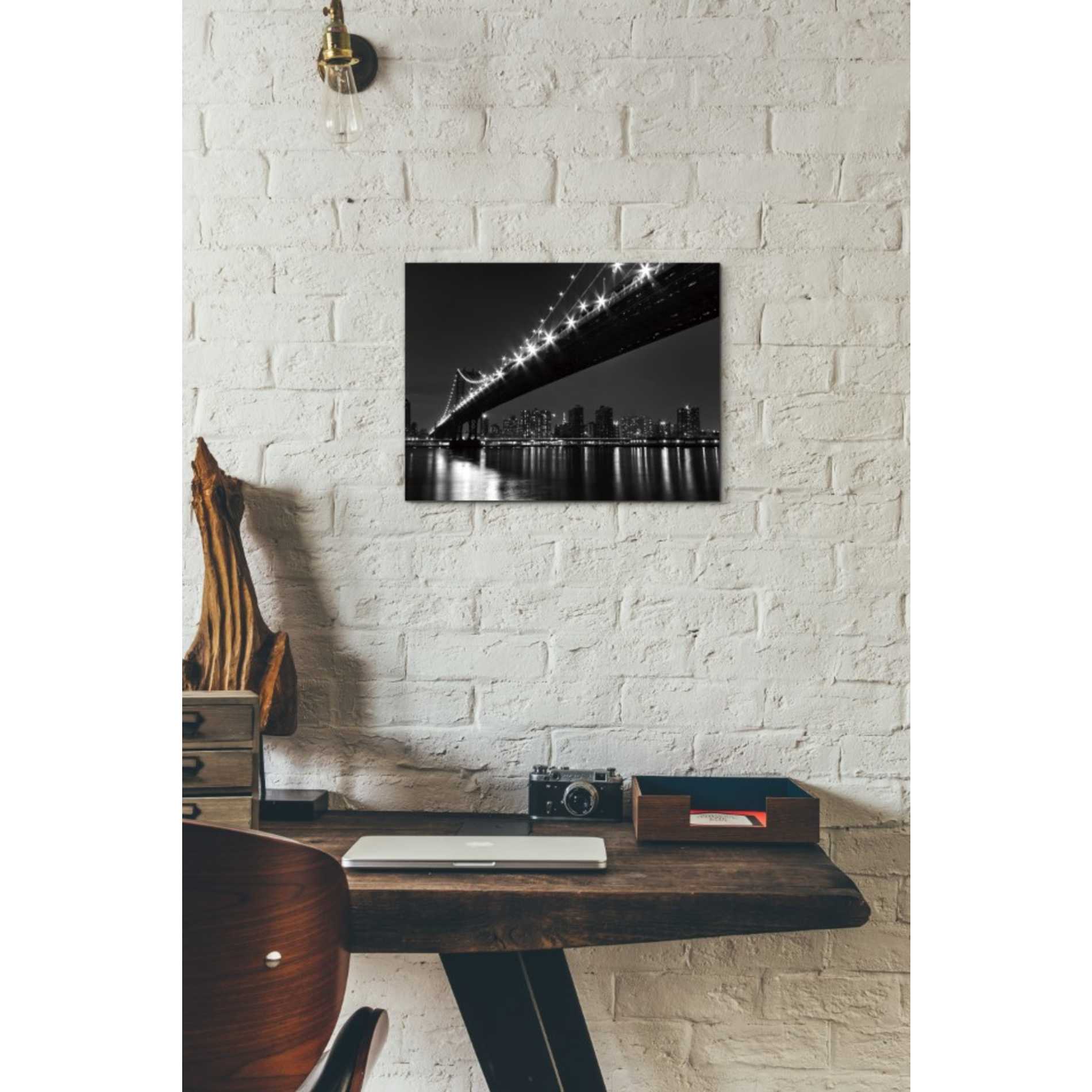 'Manhattan Bridge' by Katherine Gendreau, Giclee Canvas Wall Art