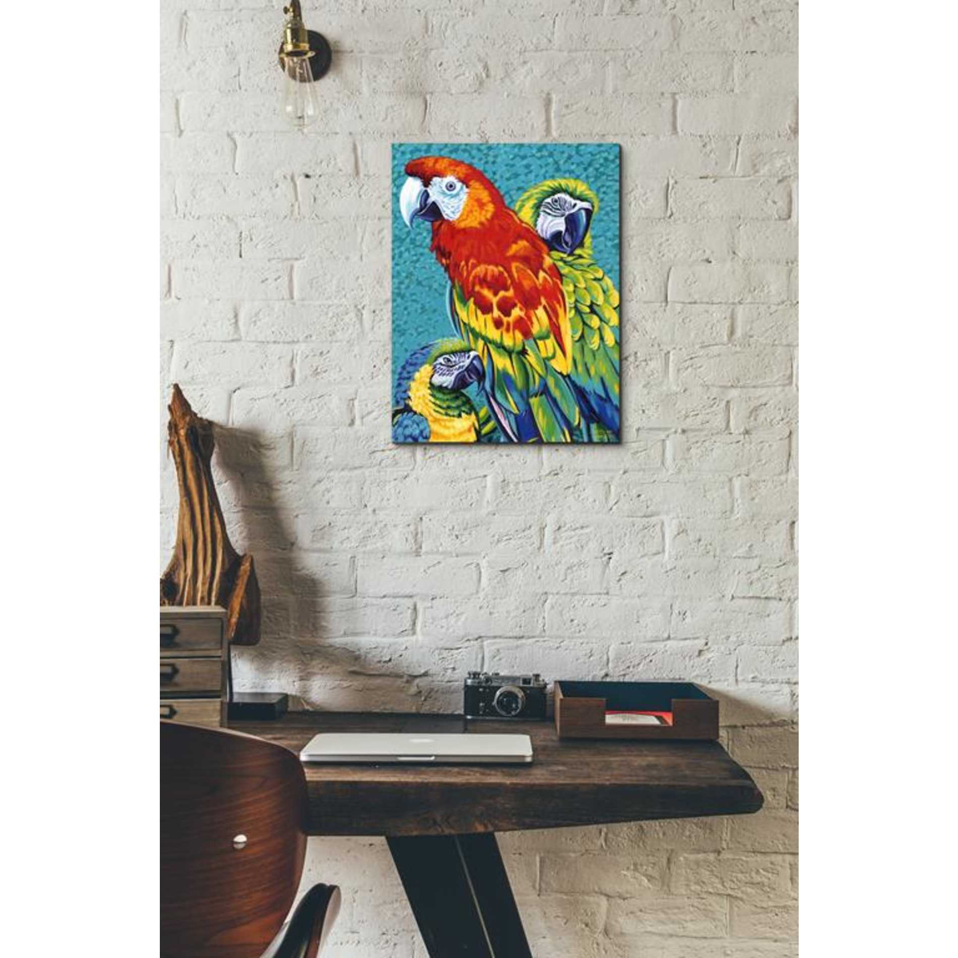 'Birds in Paradise III' by Carolee Vitaletti Giclee Canvas Wall Art